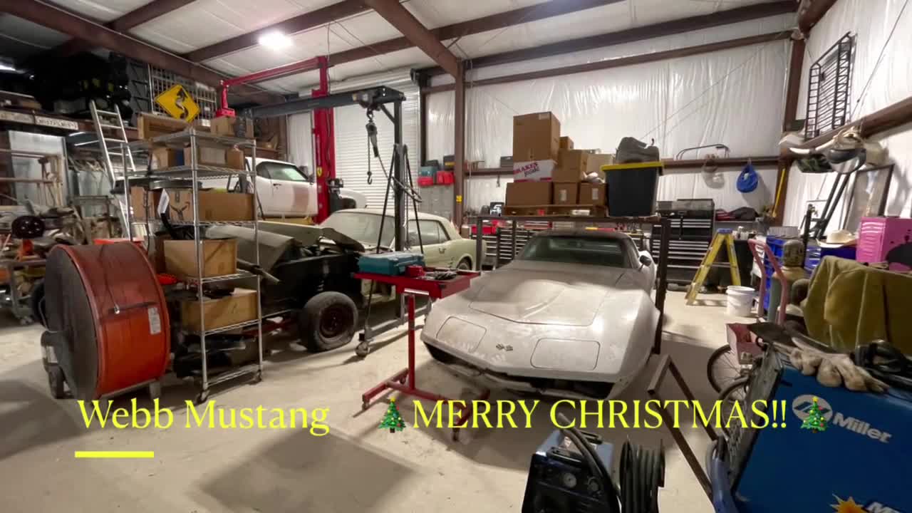 Still from the Christmas video used to give Chance Vivian
